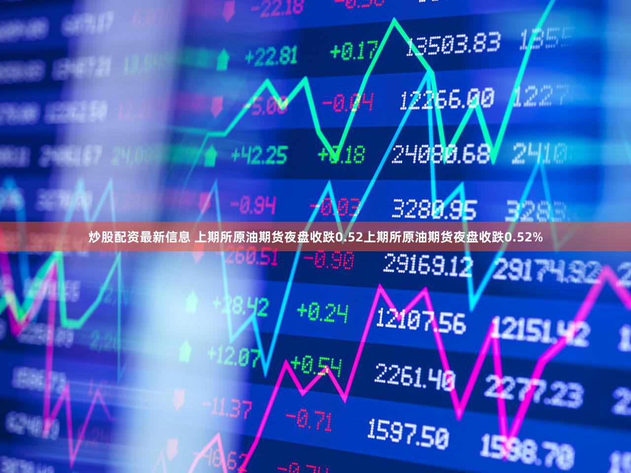 炒股配资最新信息 上期所原油期货夜盘收跌0.52上期所原油期货夜盘收跌0.52%
