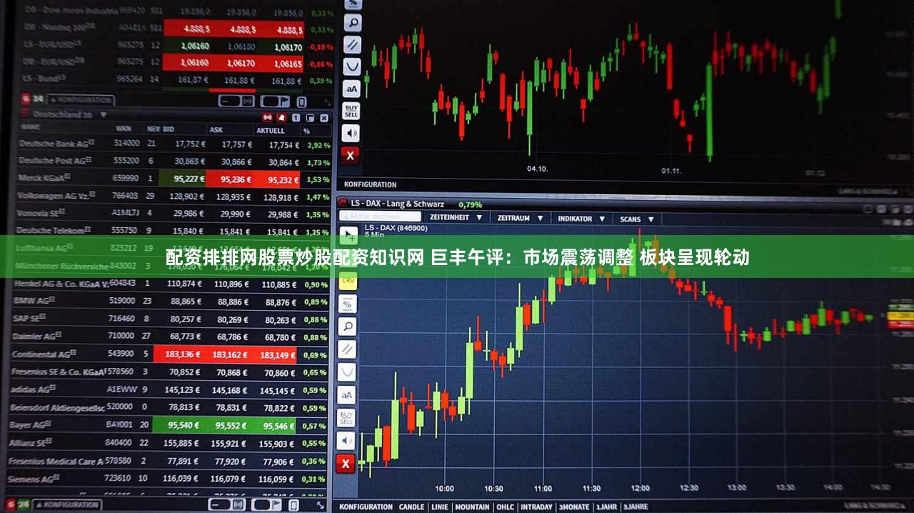 配资排排网股票炒股配资知识网 巨丰午评：市场震荡调整 板块呈现轮动