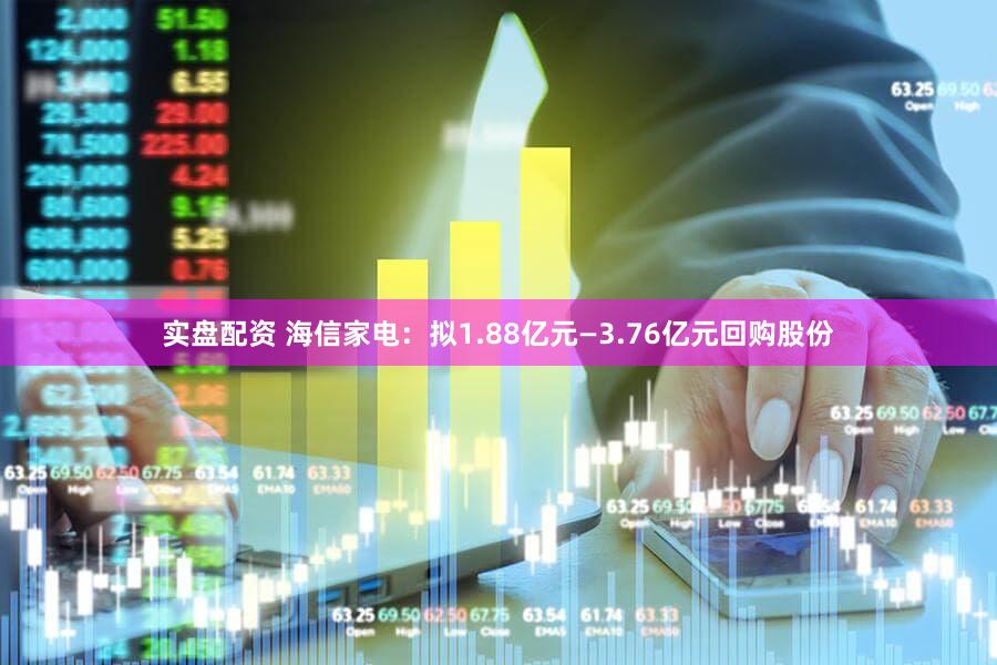 实盘配资 海信家电：拟1.88亿元—3.76亿元回购股份