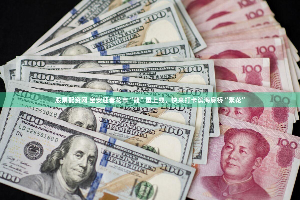 股票配资网 宝安迎春花市“龍”重上线，快来打卡滨海廊桥“繁花”