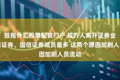 股指外汇股票配资门户 超万人离开证券业！中信证券、国信证券减员最多 这两个原因加剧人员流动