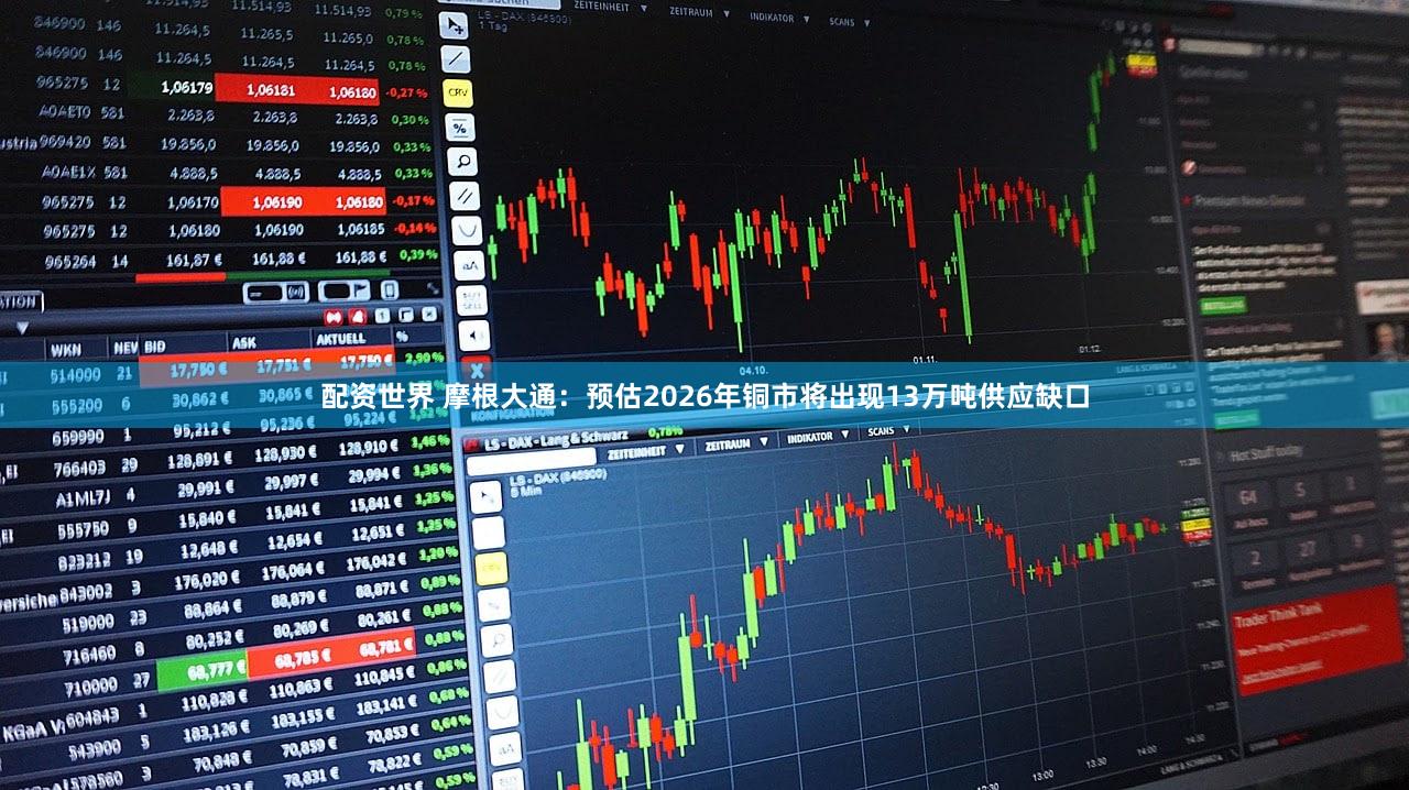 配资世界 摩根大通：预估2026年铜市将出现13万吨供应缺口