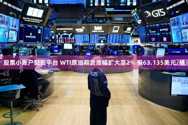 股票小账户配资平台 WTI原油期货涨幅扩大至2% 报63.135美元/桶
