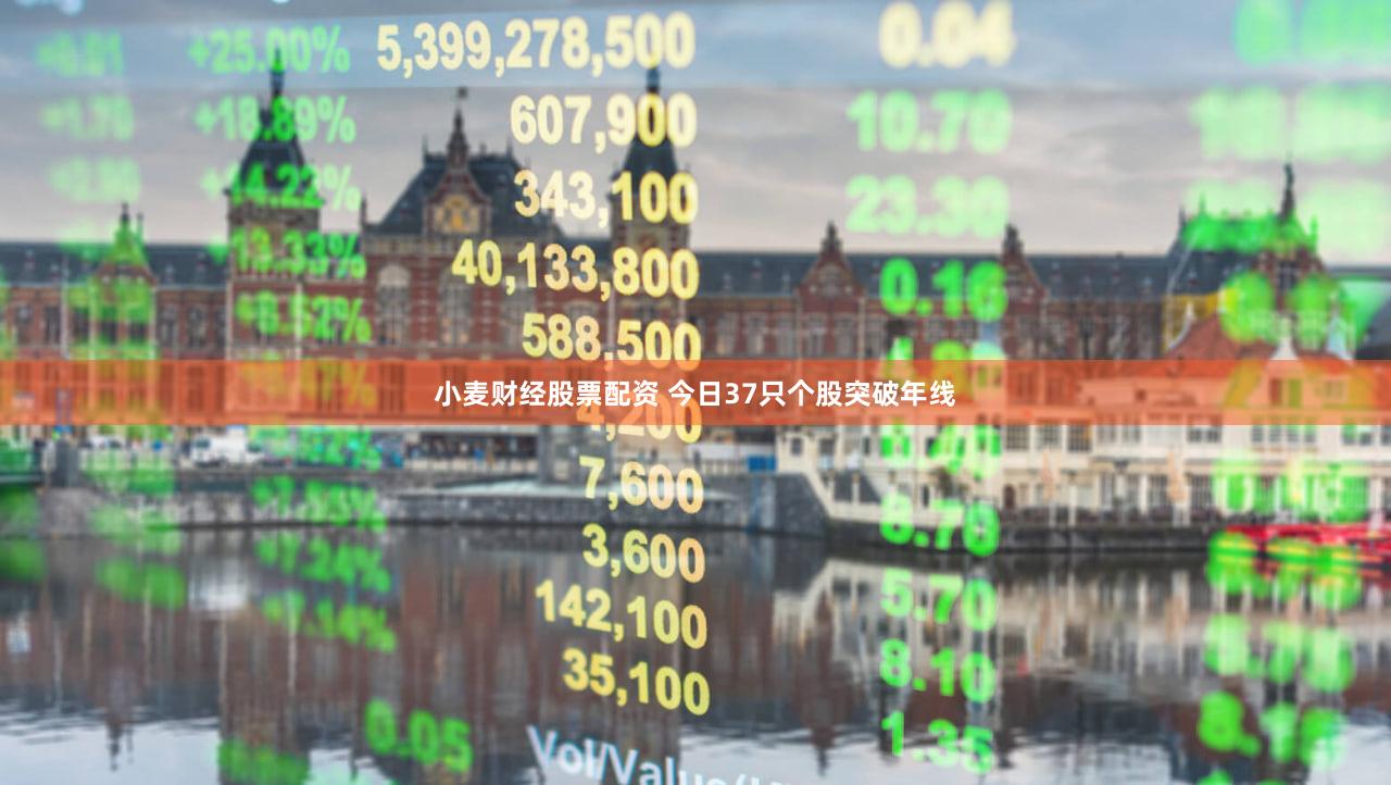 小麦财经股票配资 今日37只个股突破年线